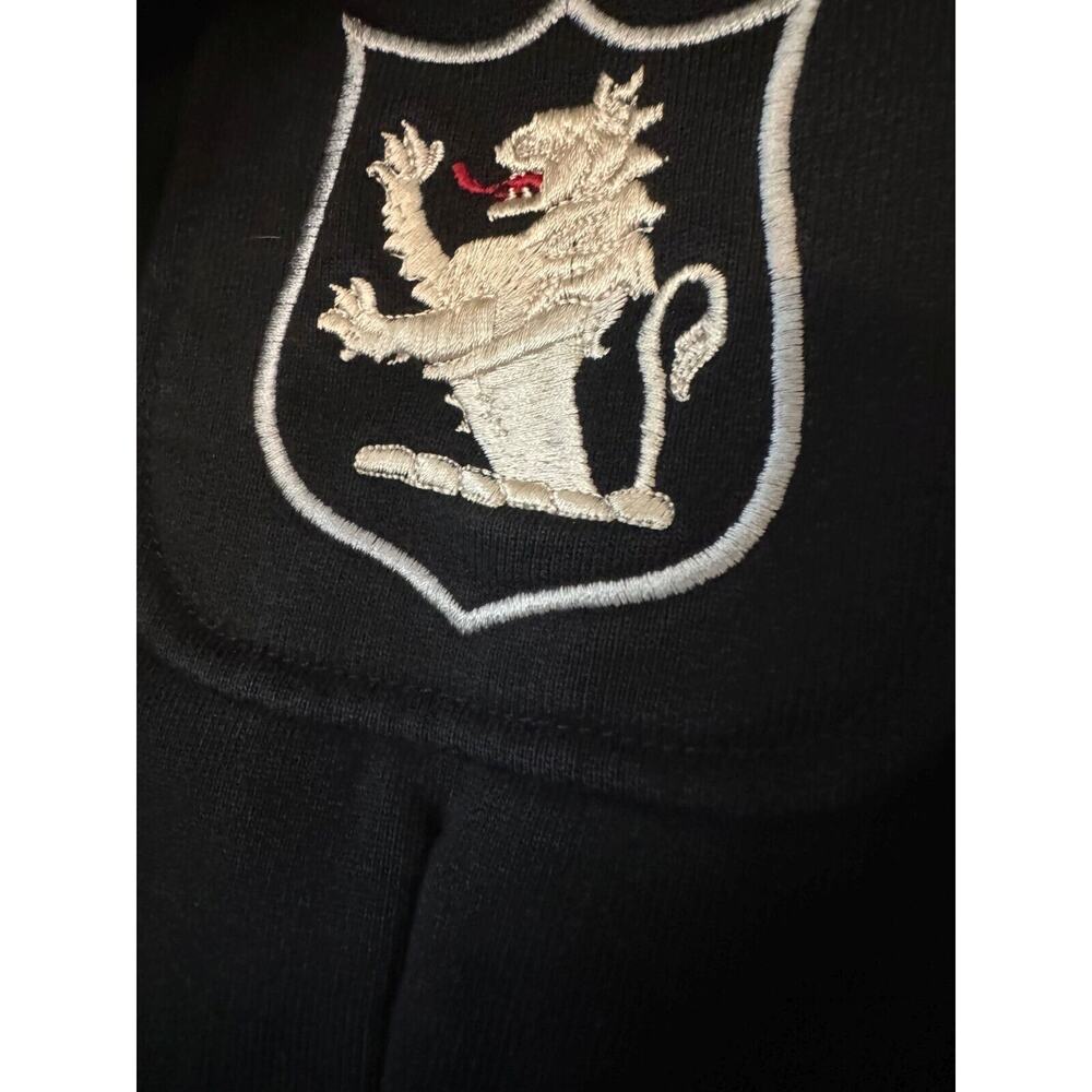 Ralph Lauren Black Blazer-Style Cardigan with White Trim - Picture 2 of 4